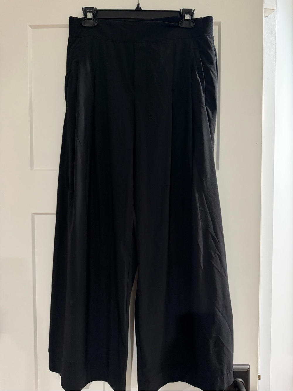 Athleta Black Wide-Leg Women's Pants